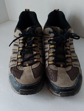 Fila Men's Midland Hiking Taupe Trail Sneakers 10.5
